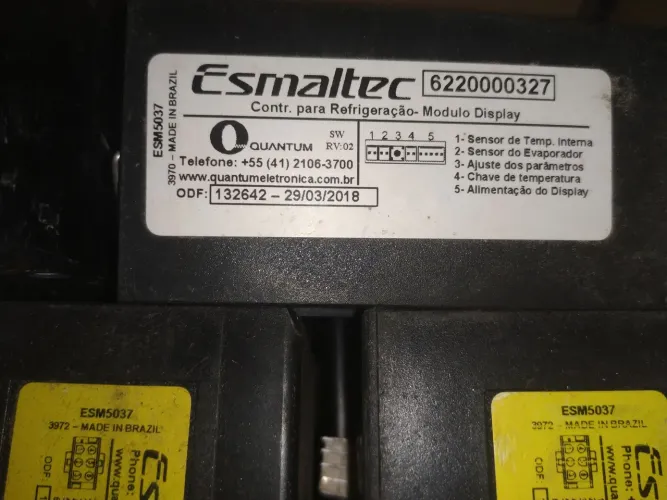 CONTROLADOR TEMP CERVEJEIRA ESMALTEC