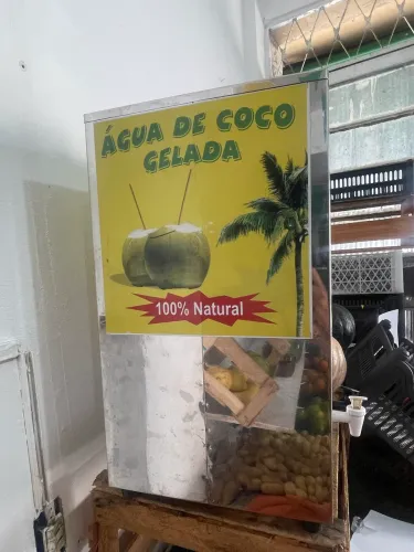Máquina de Água de Coco Gelada - Aço Inox