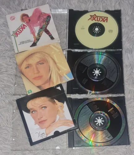 CDs Xuxa edições de época 