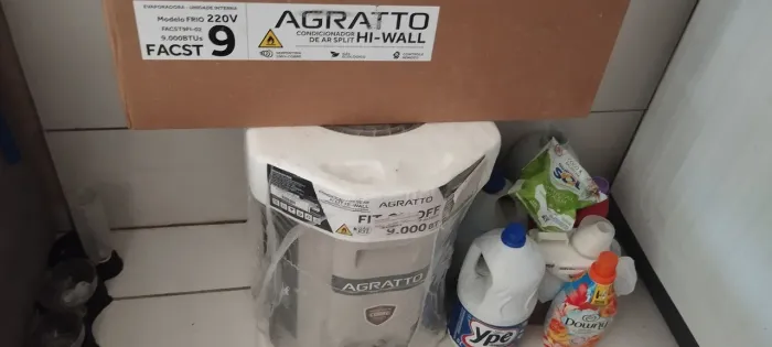 Ar condicionado novo 