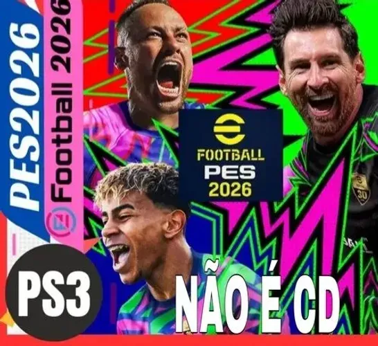 EFOOTBALL BRASILEIRÃO 2026 PARA PLAYSTATION 3