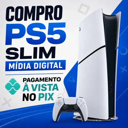 Ps5 slim mídia digital 1tb