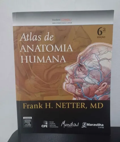 Atlas de Anatomia Humana, de Netter 6ª ed.