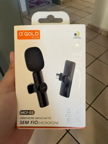 Microfone de lapela