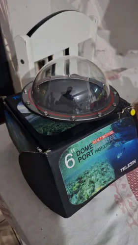 Dome fotografia gopro 6 polegadas