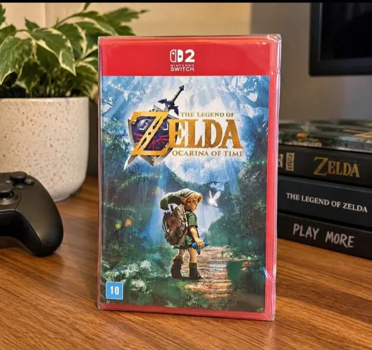 THE LEGEND OF ZELDA: OCARINA OF TIME | NINTENDO SWITCH 2 | CAPA FOIL
