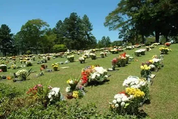 Jazigo perpetuo três gavetas -Cemiterio Parque das Oliveiras-Mogi das Cruzes -quadra 8