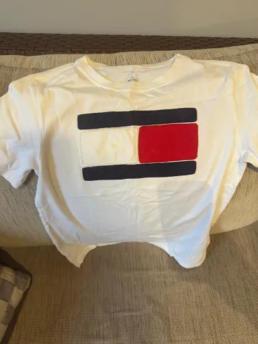 Camisa infantil da Tommy 7/8 anos 