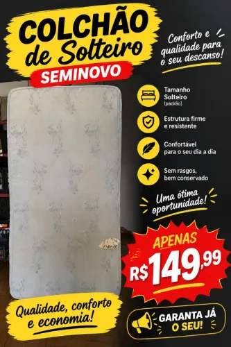 Colchão Solteiro