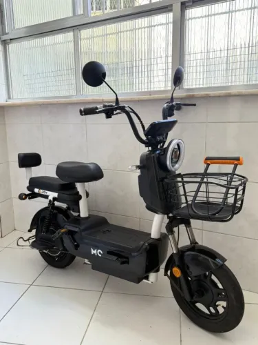 Bike Elétrica: Moto Chefe Joy Classic 600W 2023 | Apenas 837 km | Muito Conservada