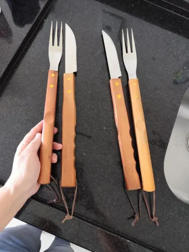 Kit churrasco 1 garfo 1 faca. Não aceito oferta e não entrego