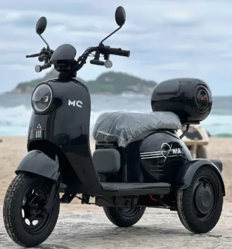Oportunidade! Triciclo elétrico Moto-chefe