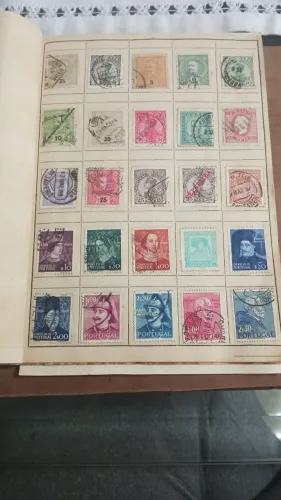 album de selos antigos