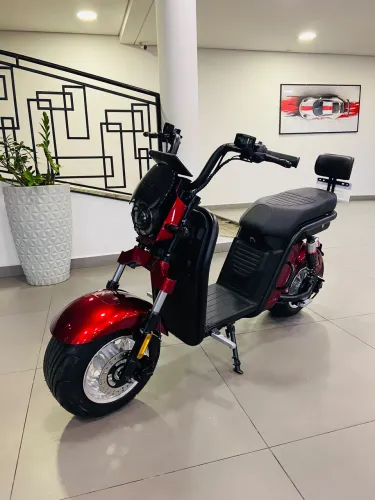 Scooter eletrica A12 Sudu vermelha