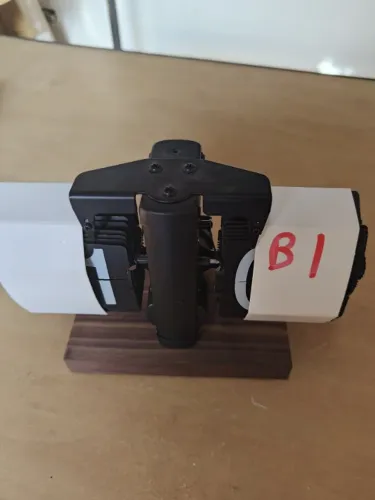 Lybunair Relógio de mesa Flip 12 horas Bateria Automático Mecânico