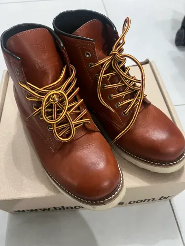 BOTA DE COURO DUBLIN 1808 LATEGO BOURBON