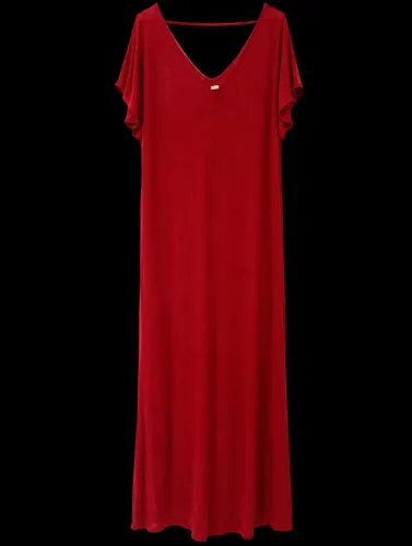 Vestido Longo de Malha