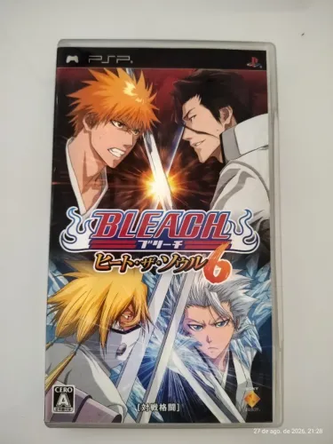 Jogo Bleach Heat the Soul 6 PSP Original Japones