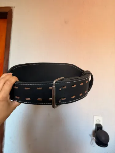 Cinturão De Couro Fit Max Force