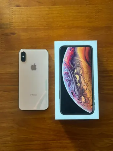 iPhone XS 64GB Dourado - Na Caixa - Muito Conservado (BH)