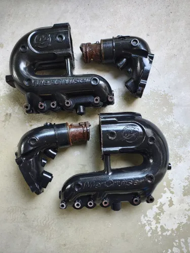 Muflas e Riser Mercury 4.5L