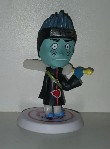 BONECO MINIATURA NARUTO SHIPPUDEN KISAME AKATSUKI