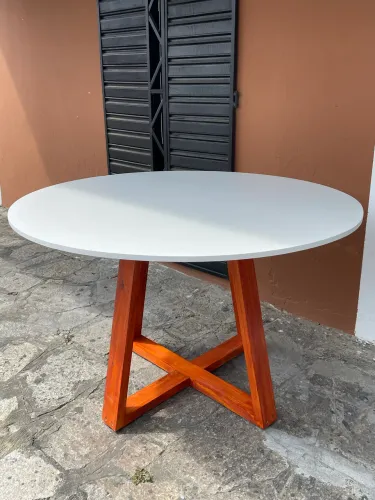 Mesa de Jantar redonda 1.20 de diâmetro
