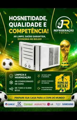 Limpeza de ar condicionado ACJ disponível  