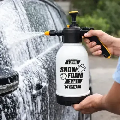 Pulverizador Snow Foam Manual e Híbrido 3 Em 1 - Espuma - 2 Litros