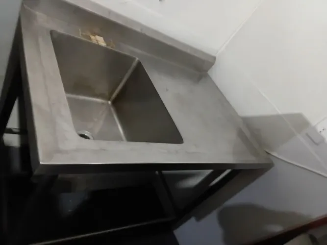 Pia de inox 1 cuba