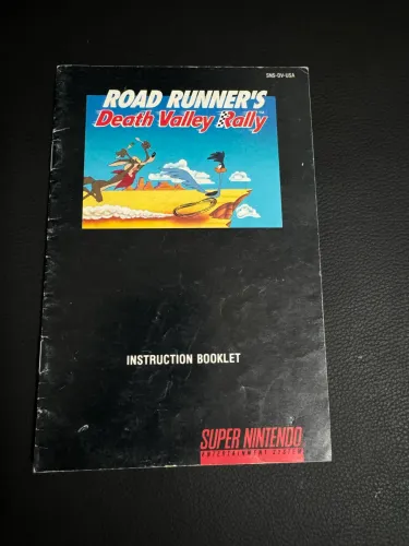 Manual Road Runner?s Death Valley Original Super Nintendo