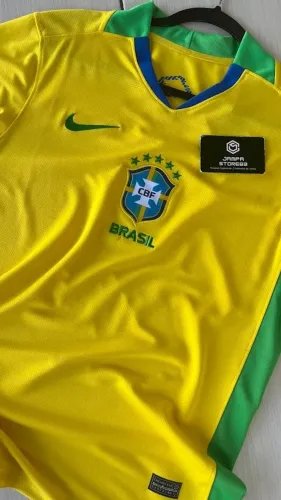Camisa do brasil amarela