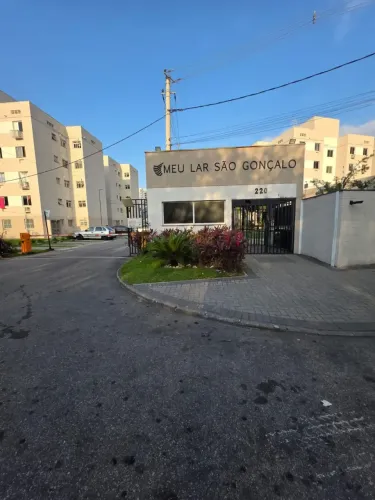 D33-Neves-São Gonçalo-Apto COND.MEULAR 2qts,3ºandar,vaga,ÁreaGourmet/churr,SalãFesta.Play.