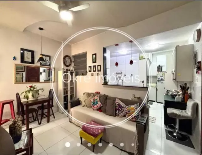 Apartamento em Botafogo Mobiliado - Quarto Sala