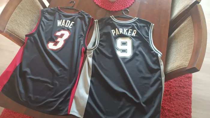 Camisas NBA anos 10