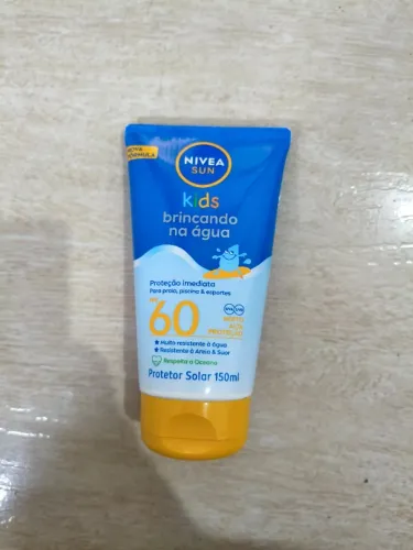 Protetor Solar Nivea Sun Kids Brincando na Água FPS 60 150ml - Lacrado