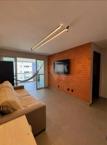 Apartamento Mobiliado Intermares com Vista Mar da Sala| 3 suítes | Intermares