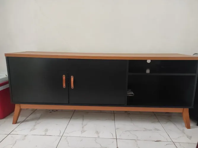 Rack Preto Semi Novo