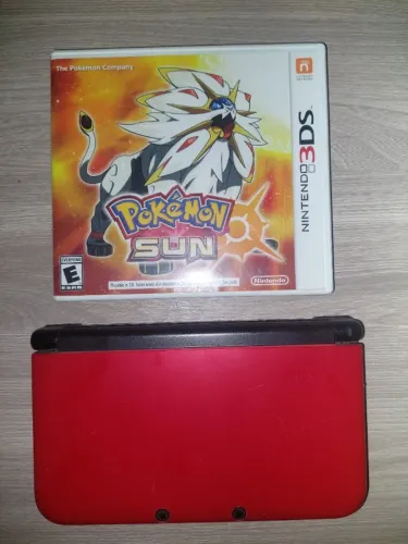 Nintendo 3ds xl e pokemon sun