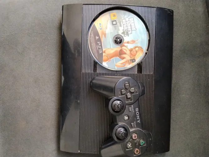 PS3+gta5 e controle obs defeito no l2 TROCO POR IPHONE 8 PLUS OU XR, XS