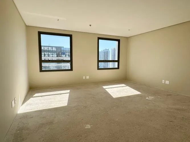 Sala comercial à venda no Edifício Vanguarda, Parque Una - 32 m², andar alto, com vaga de