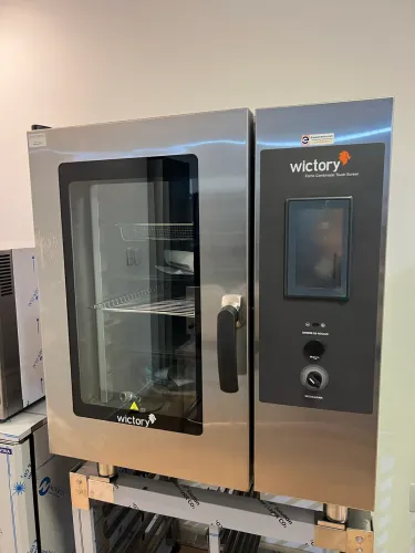 Forno combinado 8gns programável 380v trifásico - pronta entrega - novo 