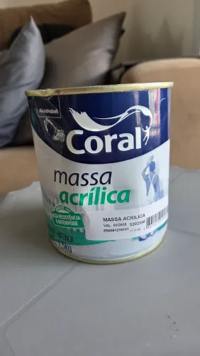 Massa Acrílica CORAL 1,5 Kg