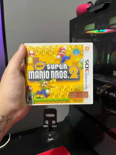 Jogo New Super Mario Bros. 2 - Muito bem cuidado!!!