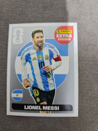 Figurinha Legend Messi Prata impecável 