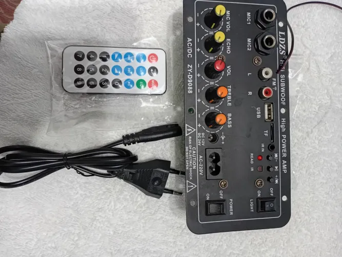 AMplificador de som com bluetooth LDZS 40W