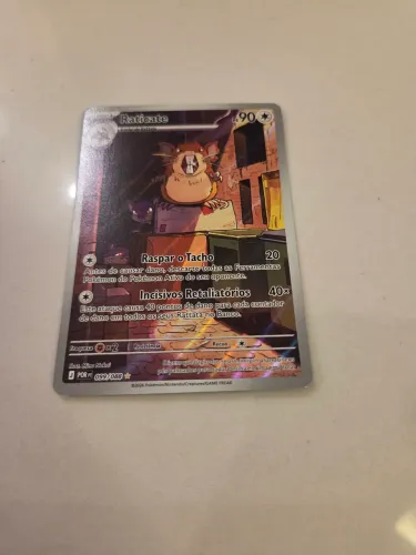 4 cartas pokemons ilustrações raras