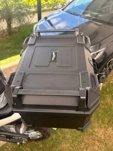 Bauleto Bau Traseiro Everest 45l Preto + Suporte marca braz