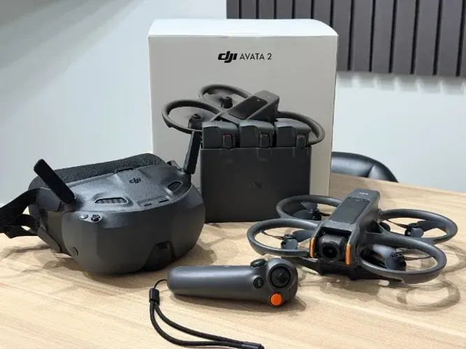 Drone DJI Avata 2 Fly Smart | 3 Baterias | Impecável | Até 12x | Loja física