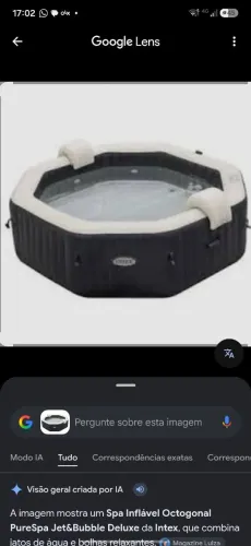 SPA Inflável Intex 1098 litros